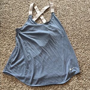 Nike Women's Blue Tank Top